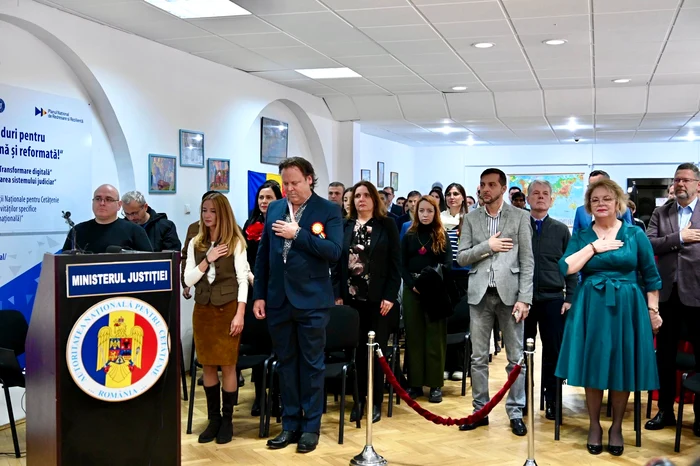 Charley Ottley a obținut cetățenia română. FOTO Ministerul Justiției