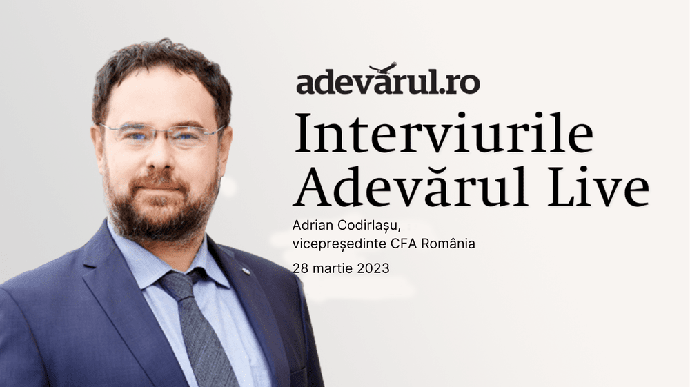 Adrian Codirlașu: Nu există riscul ca băncile românești să fie afectate de problemele Credit Suisse și Deutsche Bank