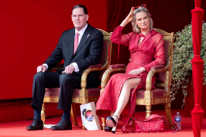 Prințesa Delphine a Belgiei cu soțul ei, James O'Hare   profimedia 1024638378 jpg