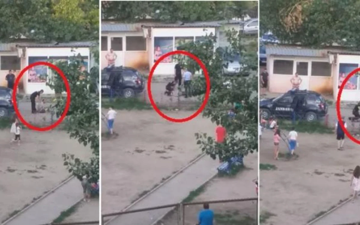 Momentul imobilizării bărbatului aflat în stare de ebrietate Foto: captură Youtube