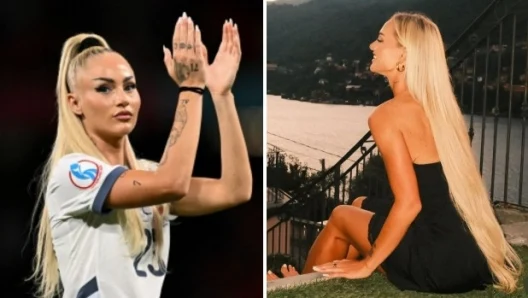 După ce i-a dat papucii brazilianului Douglas Luiz, fotbalista elvețiană Alisha Lehmann a ieșit la pescuit în Como