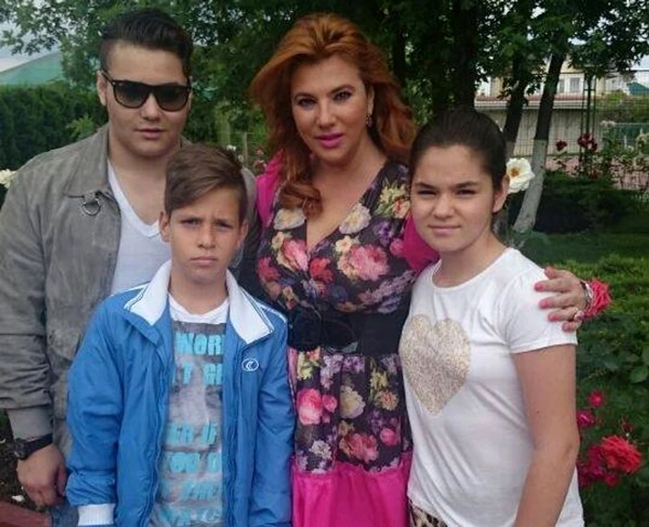 Mihaela Borcea are trei copii din căsnicia cu Cristi Borcea