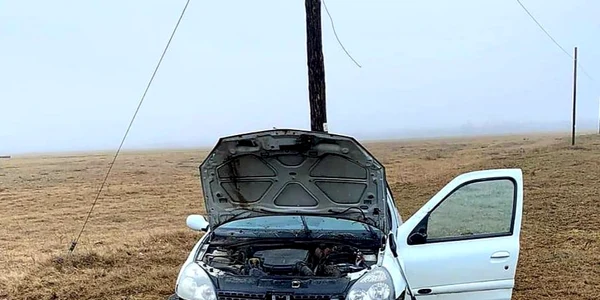 slobozia accident in afara localitatii balaciu foto ipj ialomita