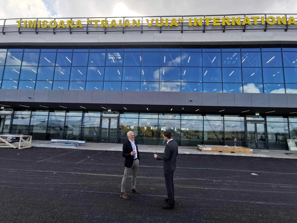 Pregătiri pe Aeroportul Timișoara FOTO Ștefan Both