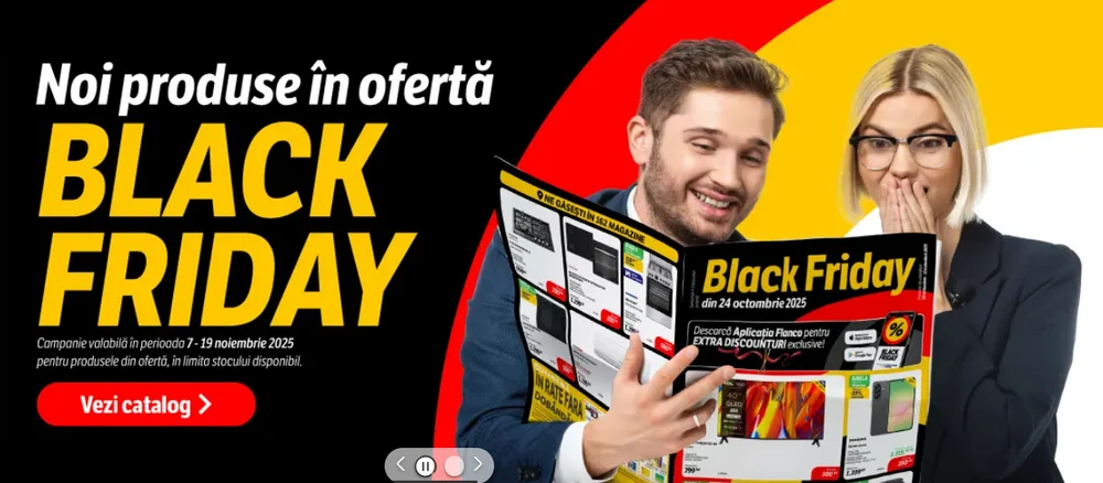 Black Friday la Flanco: Top oferte la soundbar-uri, sisteme audio și boxe portabile