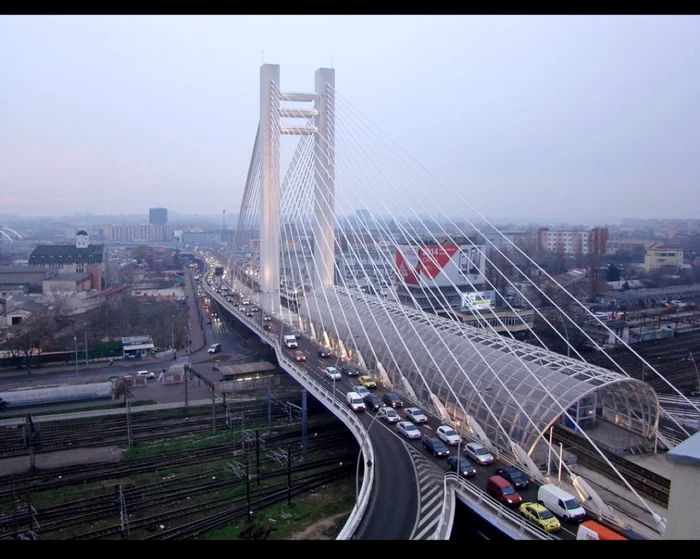 Pasajul Basarab e una dintre arterele intens circulate din Caitală. FOTO: FB/Primăria Capitalei