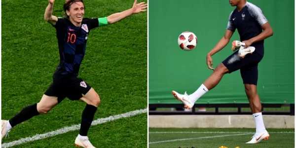 Modric si Mbappe FOTO AFP 