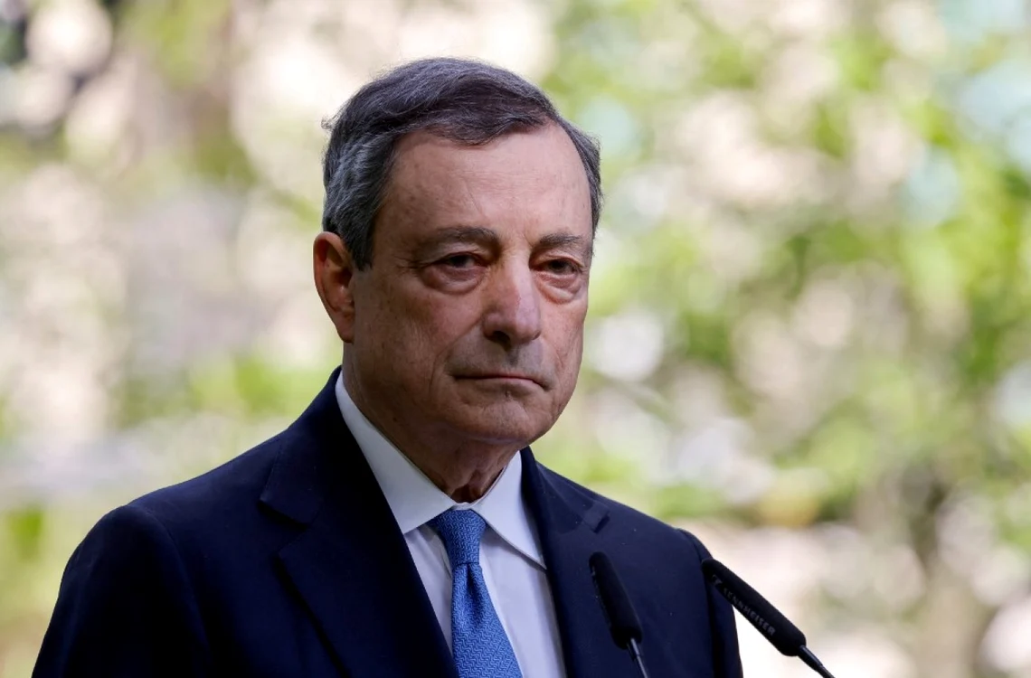 Mario Draghi FOTO AFP