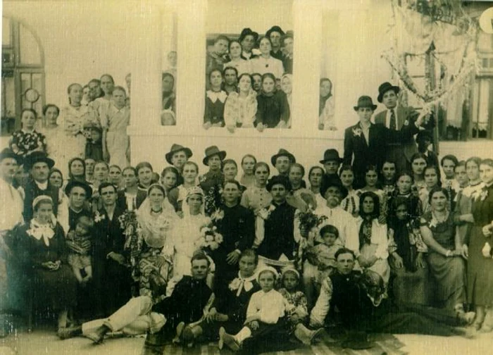 Nunta din zona Munteniei în anul 1938 FOTO Muzeu Gravor Gabriel Popescu