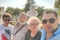 Doina Belu, ”nașa” lui Cornel,  s a ocupat de slujbă și de pomană jpeg