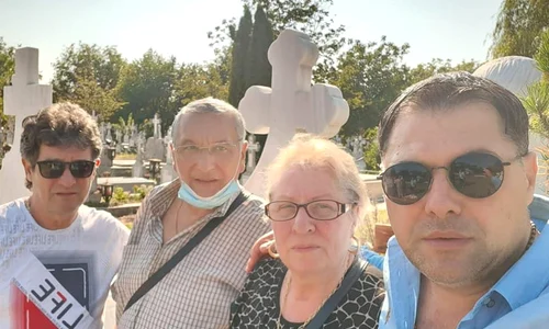 Doina Belu, ”nașa” lui Cornel,  s a ocupat de slujbă și de pomană jpeg