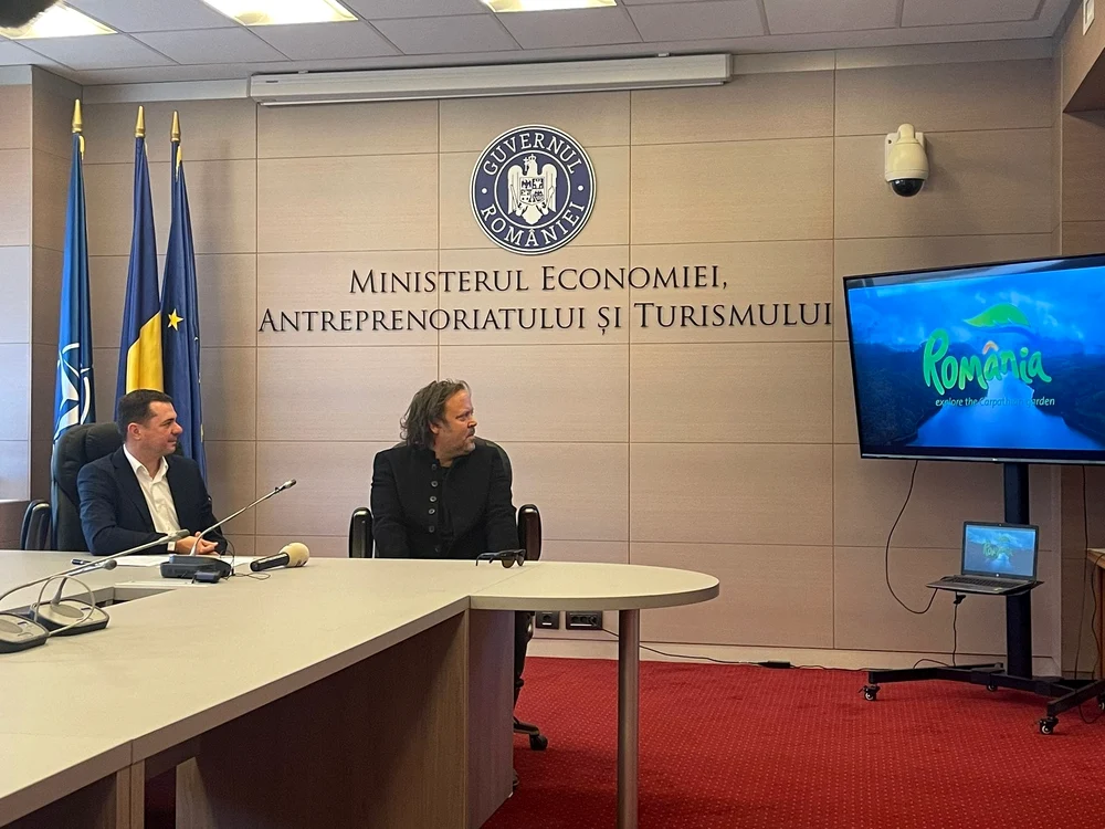 Realizatorul Charlie Ottley, la evenimentul dedicat promovării României