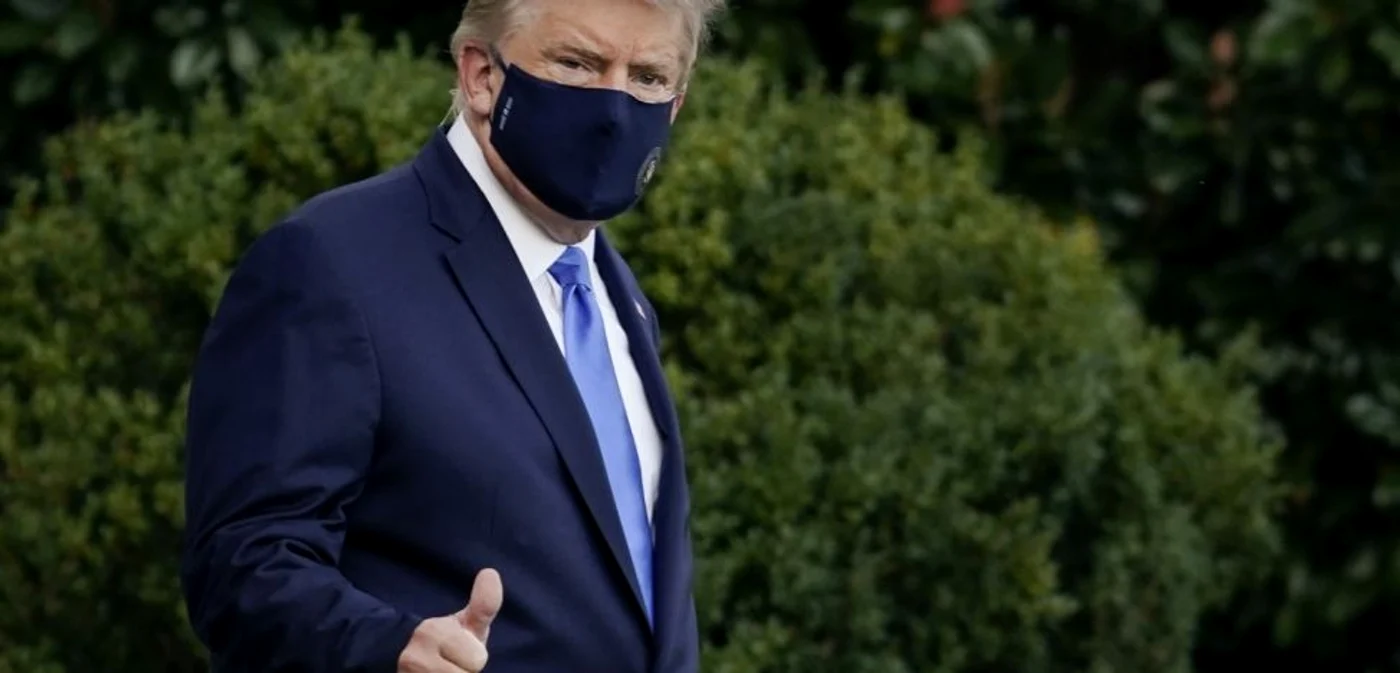 donald trump masca covid . foto guliver-gettyimages