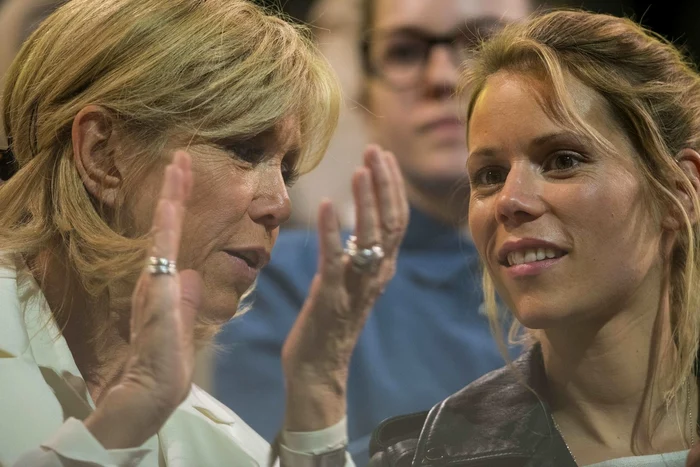 Tiphaine, controversata fiică a lui Brigitte Macron, a făcut furori la alegeri