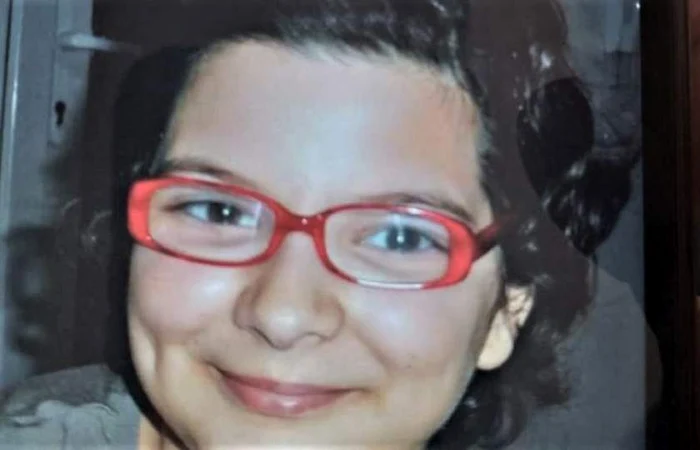 Popov Maria a dispărut în drum spre școalăFoto: Poliţia Română