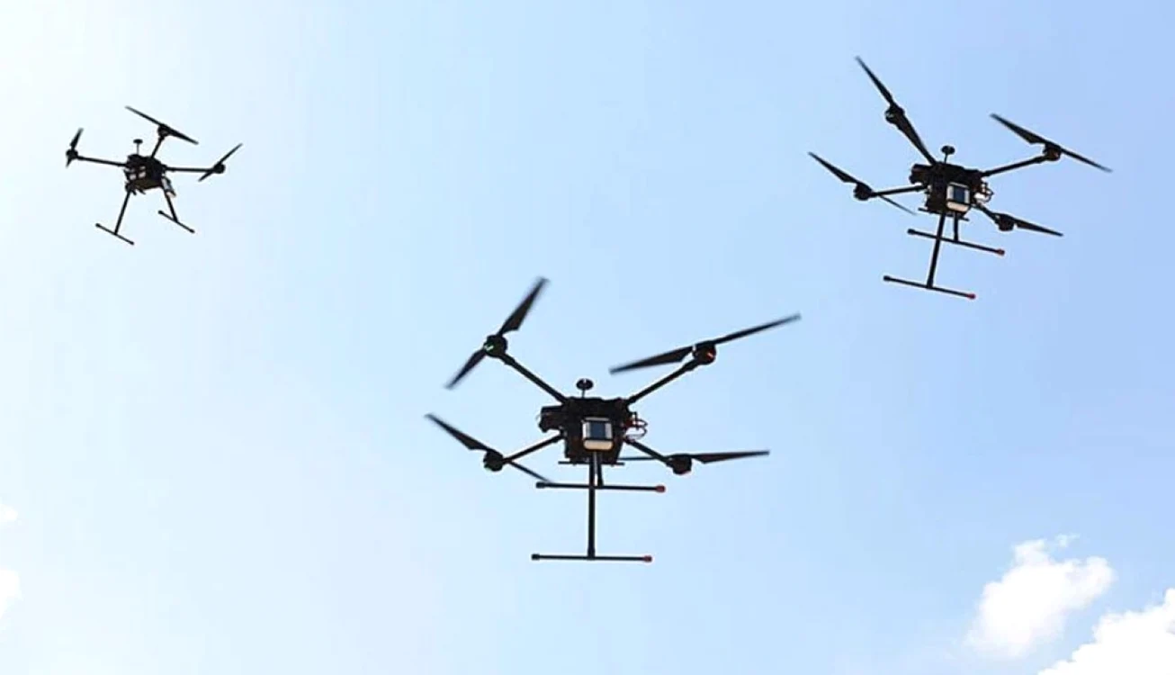 Roiuri de drone/FOTO:X