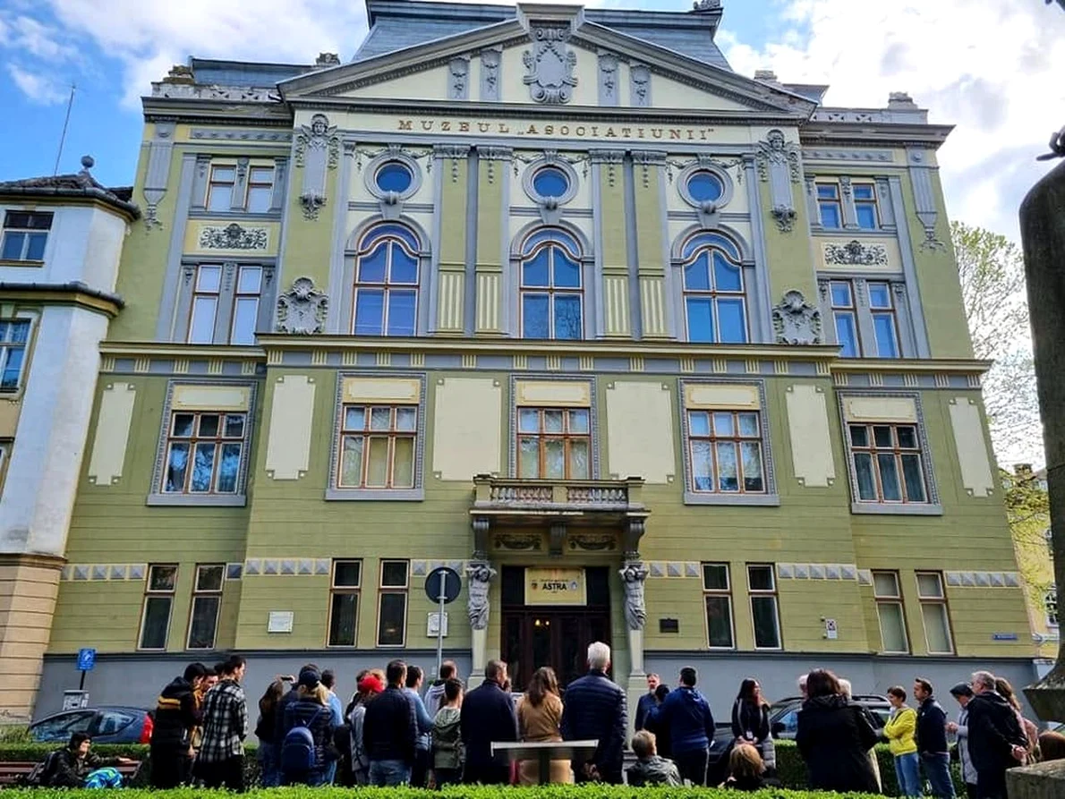 Palatul ASTRA din Sibiu a adăpostit Muzeul Asociațiunii, primul muzeu al românilor din Transilvania,