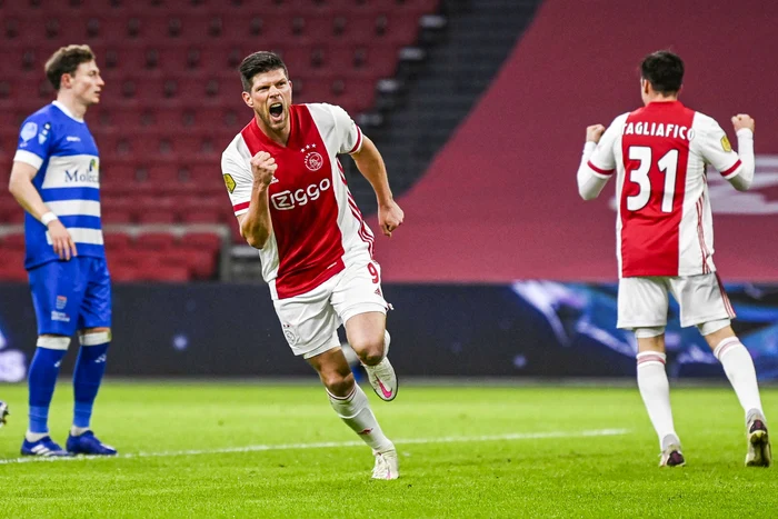 
    Klaas-Jan Huntelaar a disputat 650 de meciuri în campionatele din Olanda, Germania, Spania și ItaliaFoto: EPA-EFE  