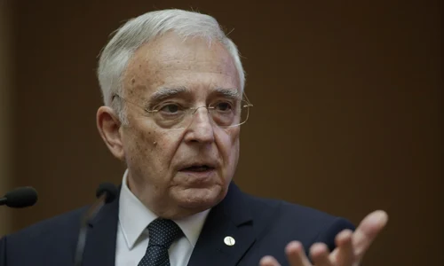 Mugur Isărescu - conferinţă de presă sediul BNR - 6 iul 2022 / FOTO Inquam Photos / George Călin