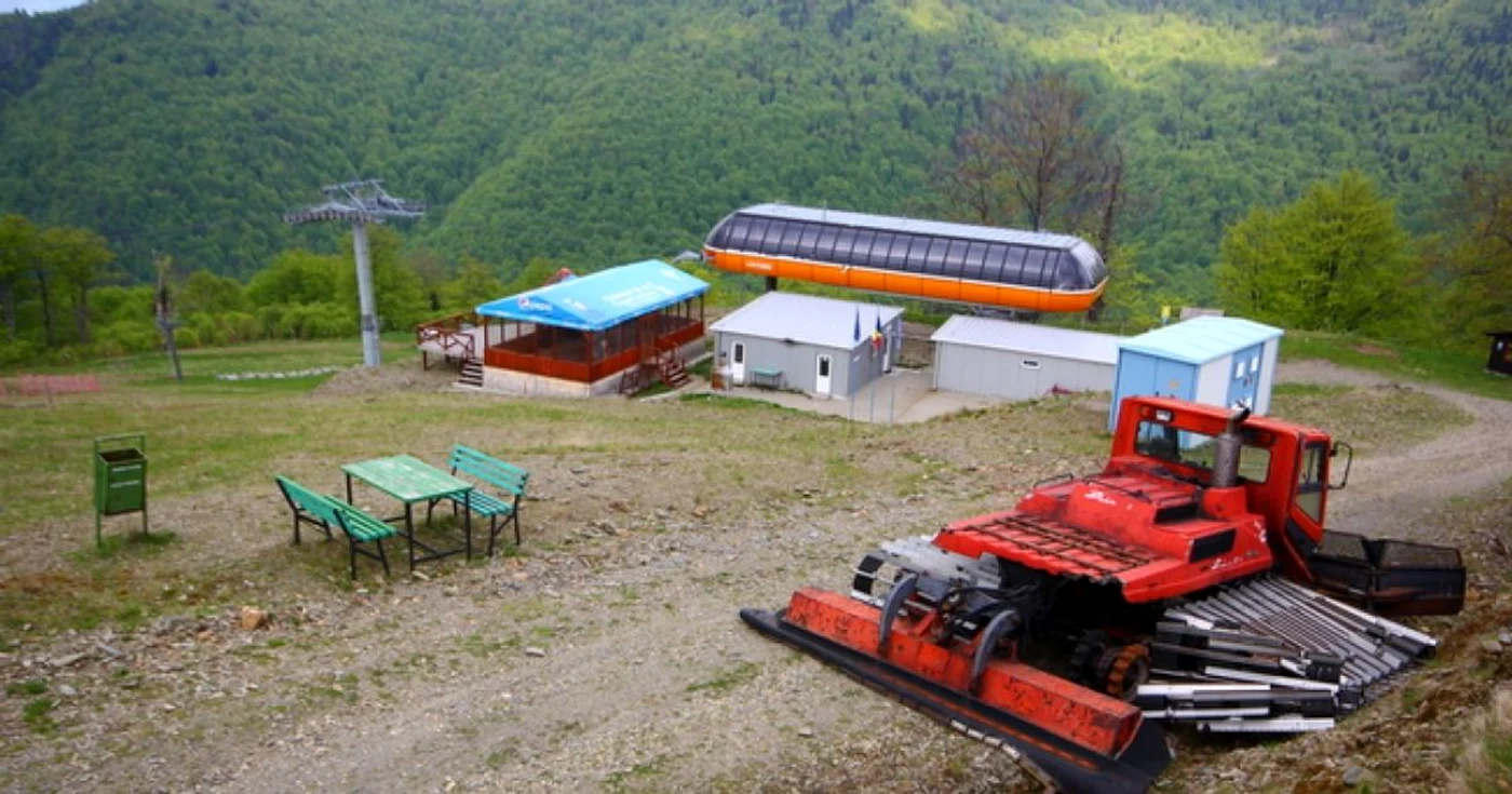 Telegondola din Pasul Vulcan. FOTO: Daniel Guţă / ADEVĂRUL.