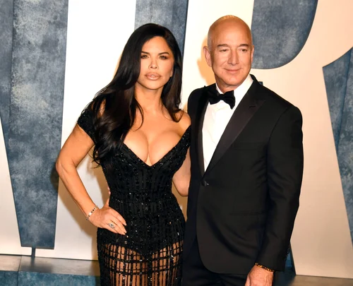 Jeff Bezos, Lauren Sanchez. FOTO Profimedia