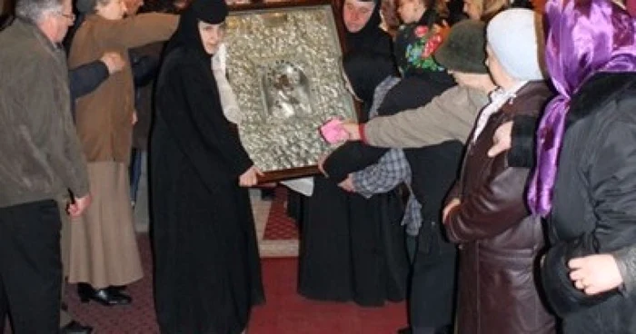 Icoana a ajuns la Tulcea (foto: Episcopia Tulcii)