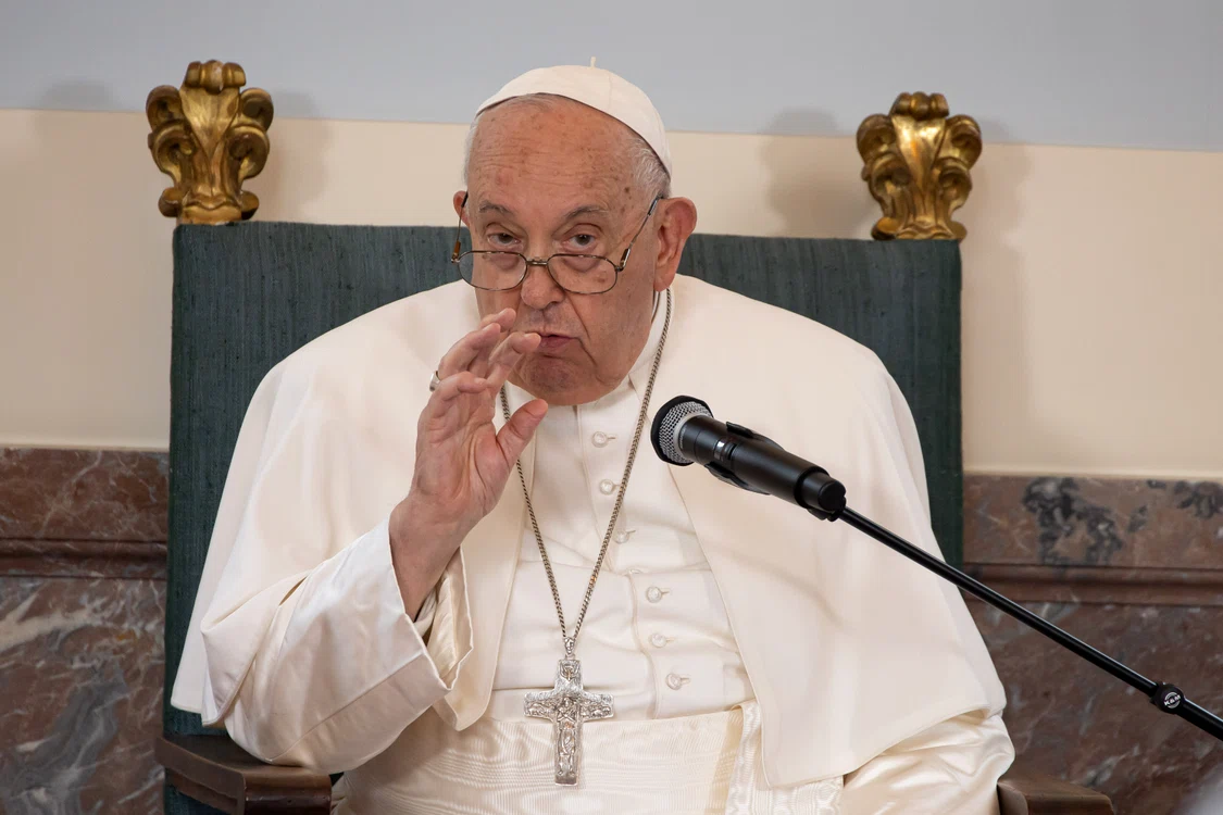 Papa Francisc a fost internat la spital Foto: Getty Images