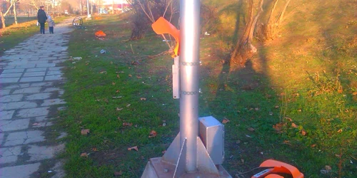Urmele trecerii vandalilor prin parcul Victoria