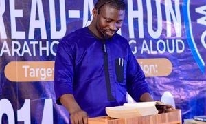 Samson Ajao maraton citit guinness world records jpg
