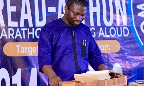 Samson Ajao maraton citit guinness world records jpg