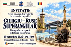 „Giurgiu–Ruse. Superangular”, expoziție fotografie de epocă și tehnică fotografică la Ruse