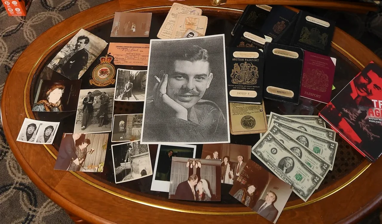 Documentele găsite de familia lui Maxwell Nasmyth/FOTO:The Sun