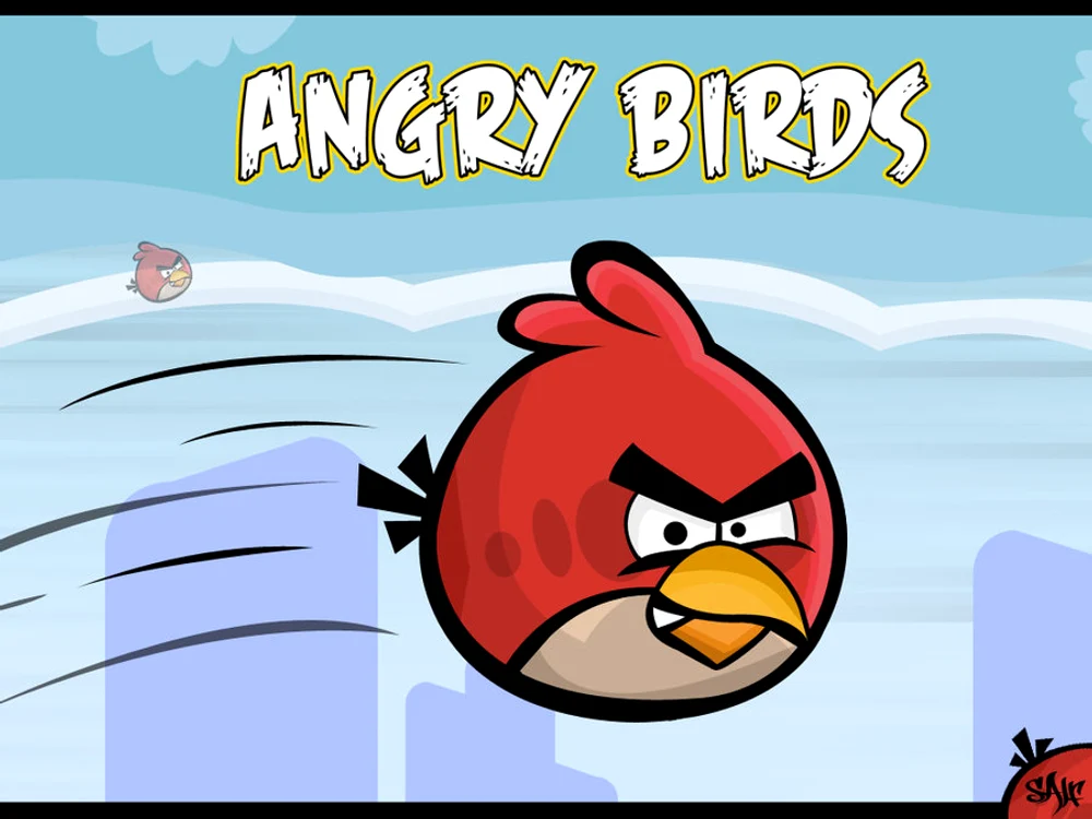 Faimoasa pasăre furioasă creată de Rovio 