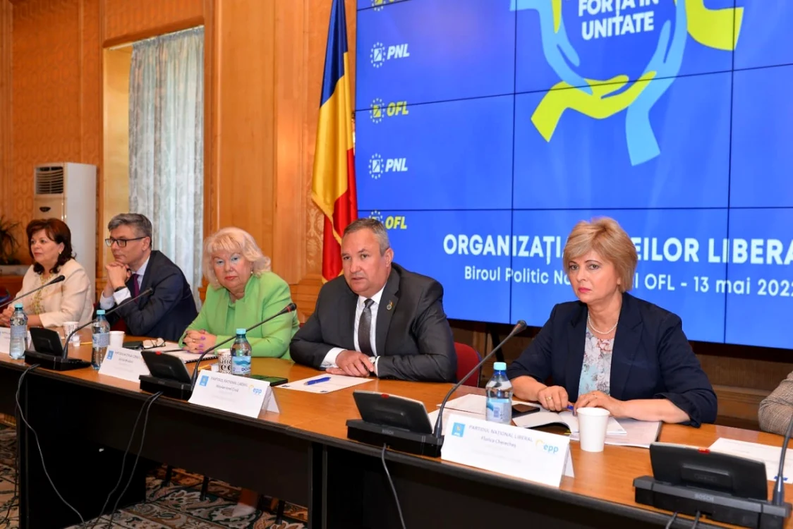 Nicolae Ciucă la o şedinţă a OFL FOTO Facebook Nicolae Ciucă