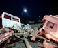 Accident urât la Topolovăţul Mare FOTO ISU Timiş