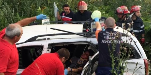 Accidentul s-a produs vineri seara pe DN1 A