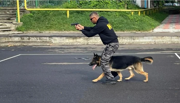 Oscar s-a remarcat în diverse misiuni FOTO Poliția Neamț
