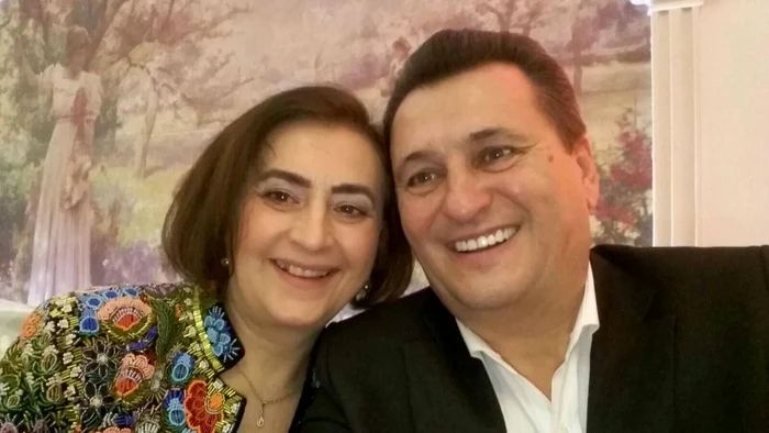 Nea Marin și soția sa, Mioara / foto: social media
