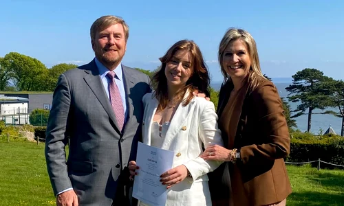 Printesa Alexia a Olandei alaturi de partintii sai, Regele Willem Alexander si Regina Maxima   casa regala (3) jpg