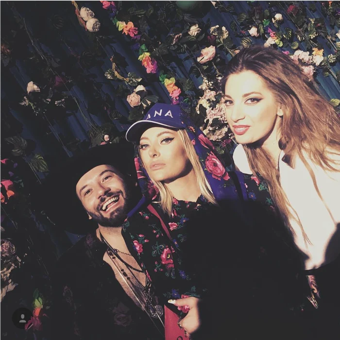 
    Printre invitaşii Deliei s-au aflat şi Bogdan Boanta şi Cocuţafoto: Arhivă personală  