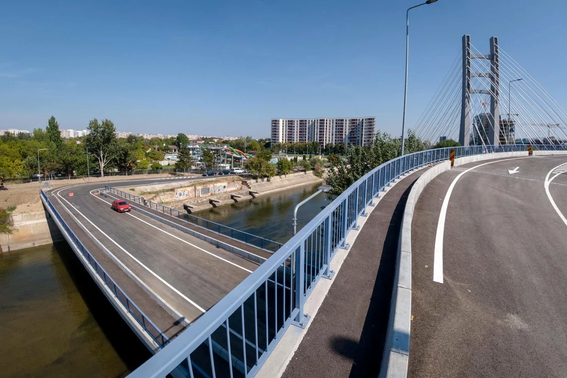 Traficul pe Podul Ciurel se deschide la prima oră a diminețiiFoto: Primăria Capitalei