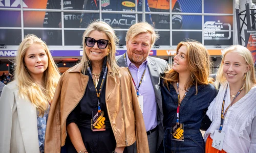 Regina Maxima și familia la Marele Premiu F1 de la  Zandvoort, Profimedia (2) jpg