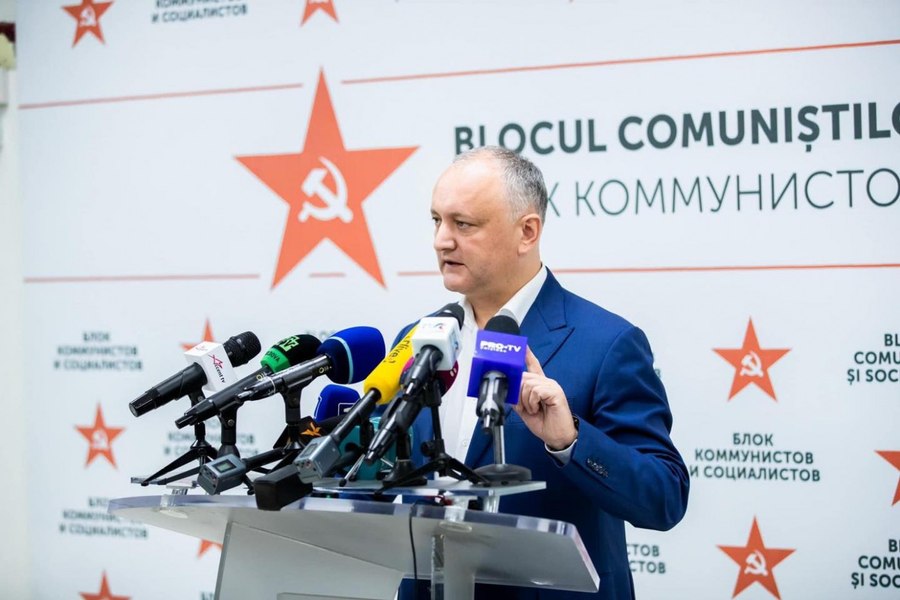 Prorusul Igor Dodon vine cu acuzații halucinante la adresa Maiei Sandu: Moldova va fi atrasă în faza fierbinte a războiului
