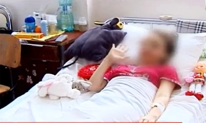 Alina Ion se simte din ce în ce mai bine FOTO: Captură RTV