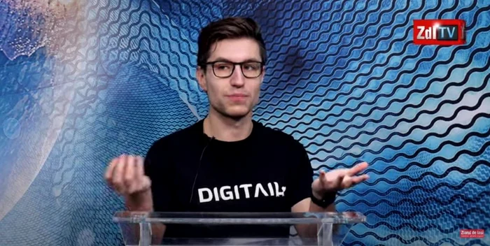 Sebastian Gabor este unul dintre cei mai de succes tineri antrepenori români / foto: captura video