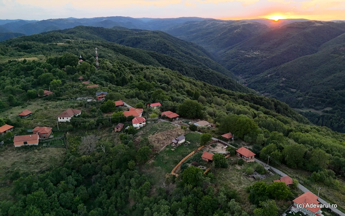 Satul Goleș din Hunedoara. Foto: Daniel Guță. ADEVĂRUL