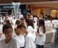 300 de elevi de la Şcoala Mihail Sadoveanu din Bacău au participat la un flashmob la final de an şcolar