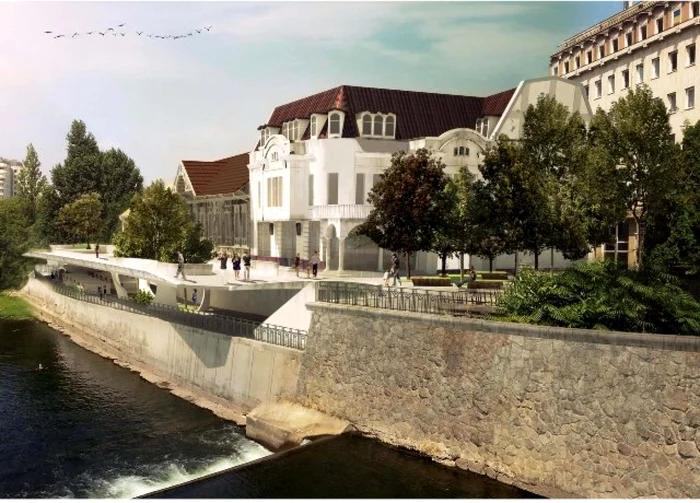Vederea proiectului dinspre Cris