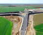 Nodul rutier Poiana de pe A4 Agigea-Ovidiu - unic în România singurul giratoriu suspendat peste o autostradă Sursa Facebook Asociaţia Pro Infrastructură