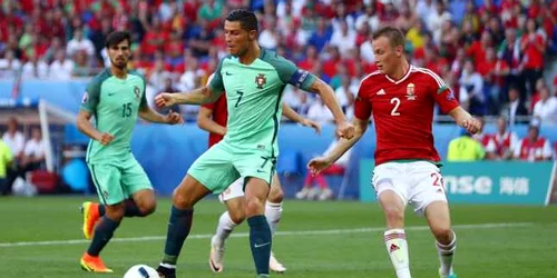 Ungaria - Portugalia la Euro 2016. FOTO Guliver/Gettyimages